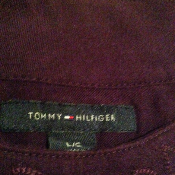 Tommy Hilfiger purple top💜 - Picture 4 of 4